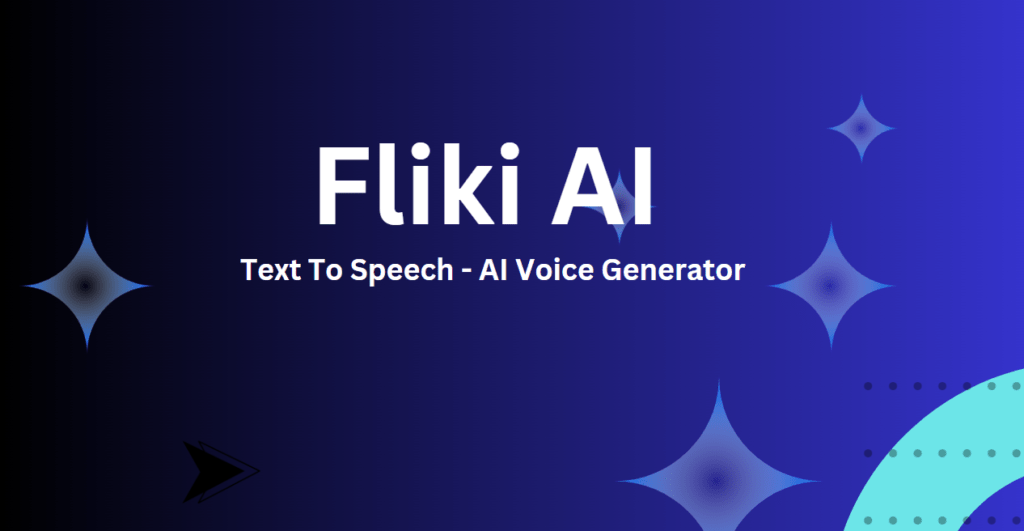 Fliki AI- AI Voice Generator free