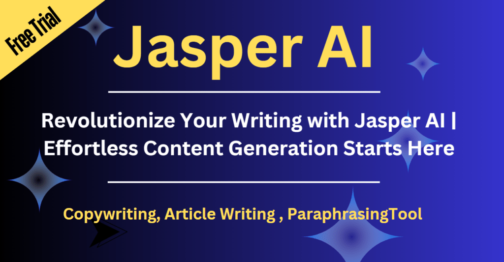 Transform content marketing with Jasper AI, an AI-powered writing generator and paraphrasing tool. Streamlines content creation, refines quality, and amplifies efficiency. Offers lightning-fast generation, engaging output, intelligent marketing assistance, and cost-effective solutions. Plans start at $49/user/month.